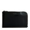 Giorgio Armani Leather Zip-Around Wallet - Image 1