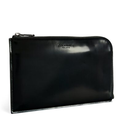 Giorgio Armani Leather Zip-Around Wallet - Image 3
