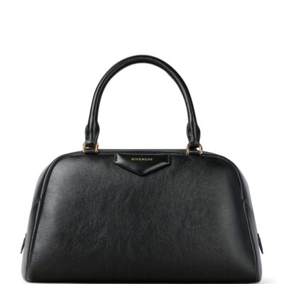 Givenchy Leather Antigona Cube East-West Top-Handle Bag - Image 1