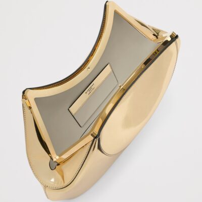 Givenchy Leather Facet Clutch Bag - Image 4