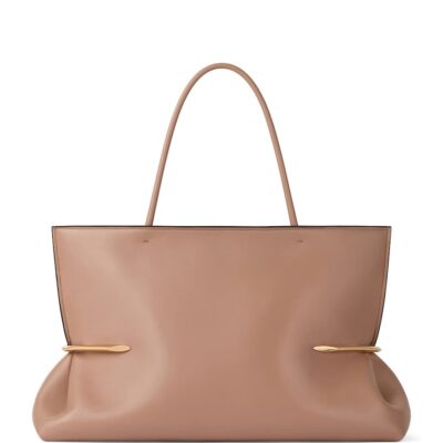 Givenchy Leather Pinch East-West Tote Bag - Image 1