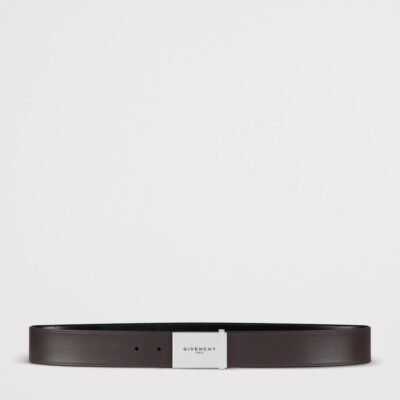 Givenchy Leather Reversible Label Belt - Image 2
