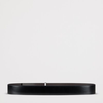 Givenchy Leather Reversible Label Belt - Image 3