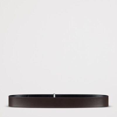 Givenchy Leather Reversible Label Belt - Image 4