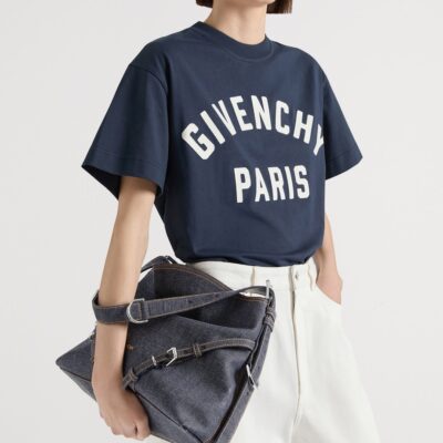 Givenchy Medium Denim Voyou Shoulder Bag - Image 2