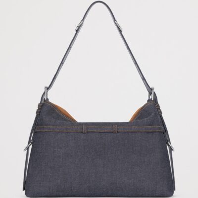 Givenchy Medium Denim Voyou Shoulder Bag - Image 4
