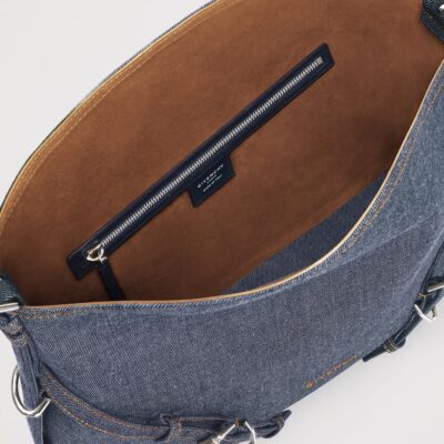 Givenchy Medium Denim Voyou Shoulder Bag - Image 5