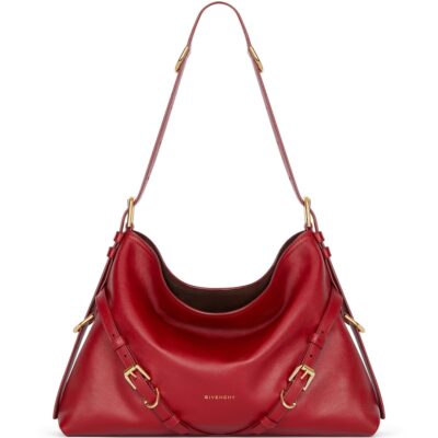Givenchy Medium Leather Voyou Top-Handle Bag - Image 1