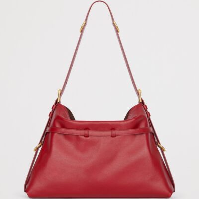 Givenchy Medium Leather Voyou Top-Handle Bag - Image 3