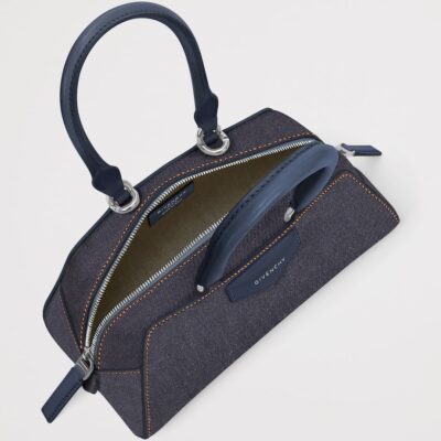 Givenchy Mini Denim Antigona East-West Top-Handle Bag - Image 5