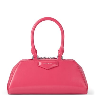 Givenchy Mini Leather Antigona East-West Top-Handle Bag - Image 1