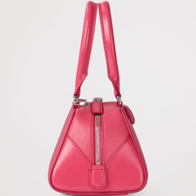 Givenchy Mini Leather Antigona East-West Top-Handle Bag - Image 3