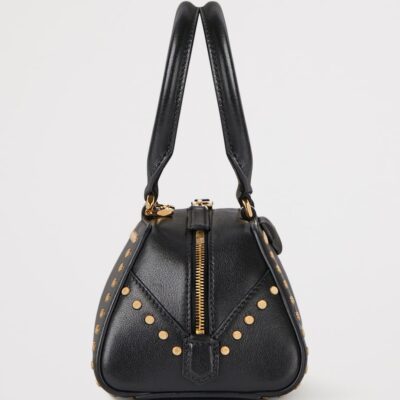 Givenchy Mini Leather Antigona Cube East-West Top-Handle Bag - Image 3