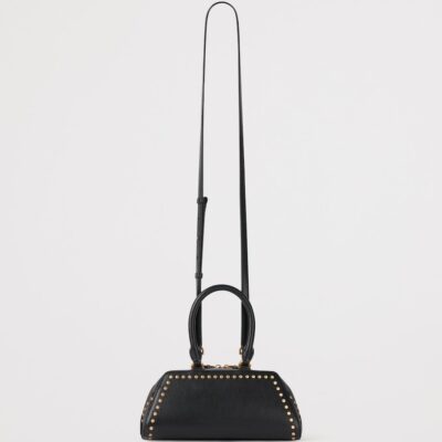 Givenchy Mini Leather Antigona Cube East-West Top-Handle Bag - Image 4