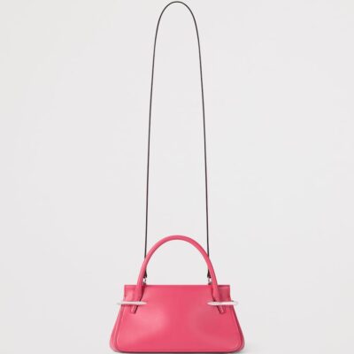Givenchy Mini Leather Pinch Top-Handle Bag - Image 4