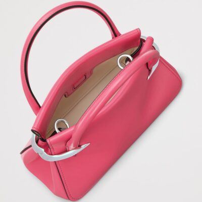 Givenchy Mini Leather Pinch Top-Handle Bag - Image 5