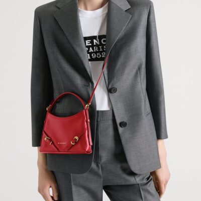 Givenchy Nano Leather Voyou Shoulder Bag - Image 2