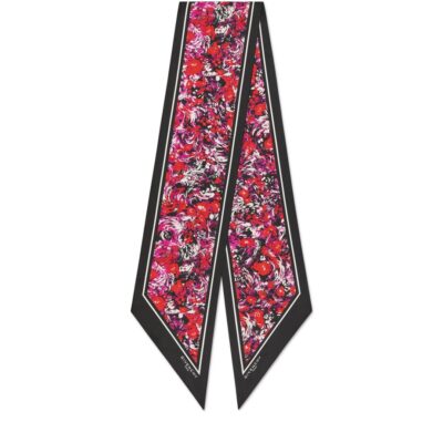 Givenchy Silk Floral Print Maxi Bandeau - Image 1