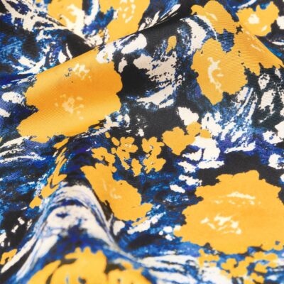 Givenchy Silk Floral Print Square Shawl - Image 2