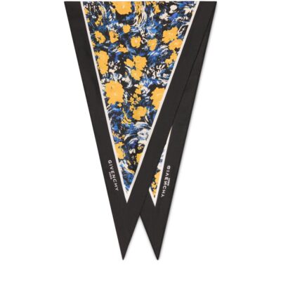 Givenchy Silk Floral Square Shawl - Image 3