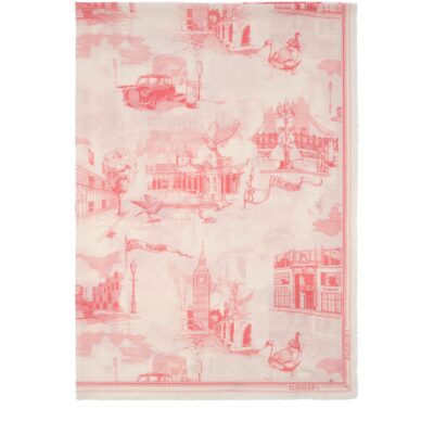 Givenchy Silk Square Shawl - Image 5