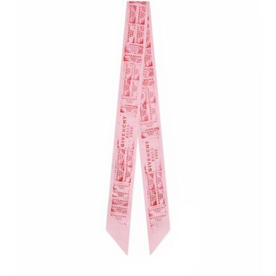 Givenchy Silk Stamp Bandeau - Image 2