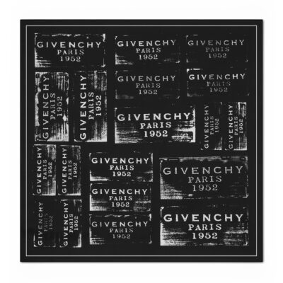 Givenchy Silk Stamp Square Shawl - Image 3