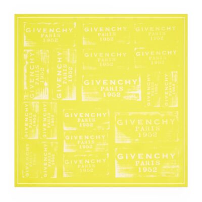Givenchy Silk Stamp Square Shawl - Image 5