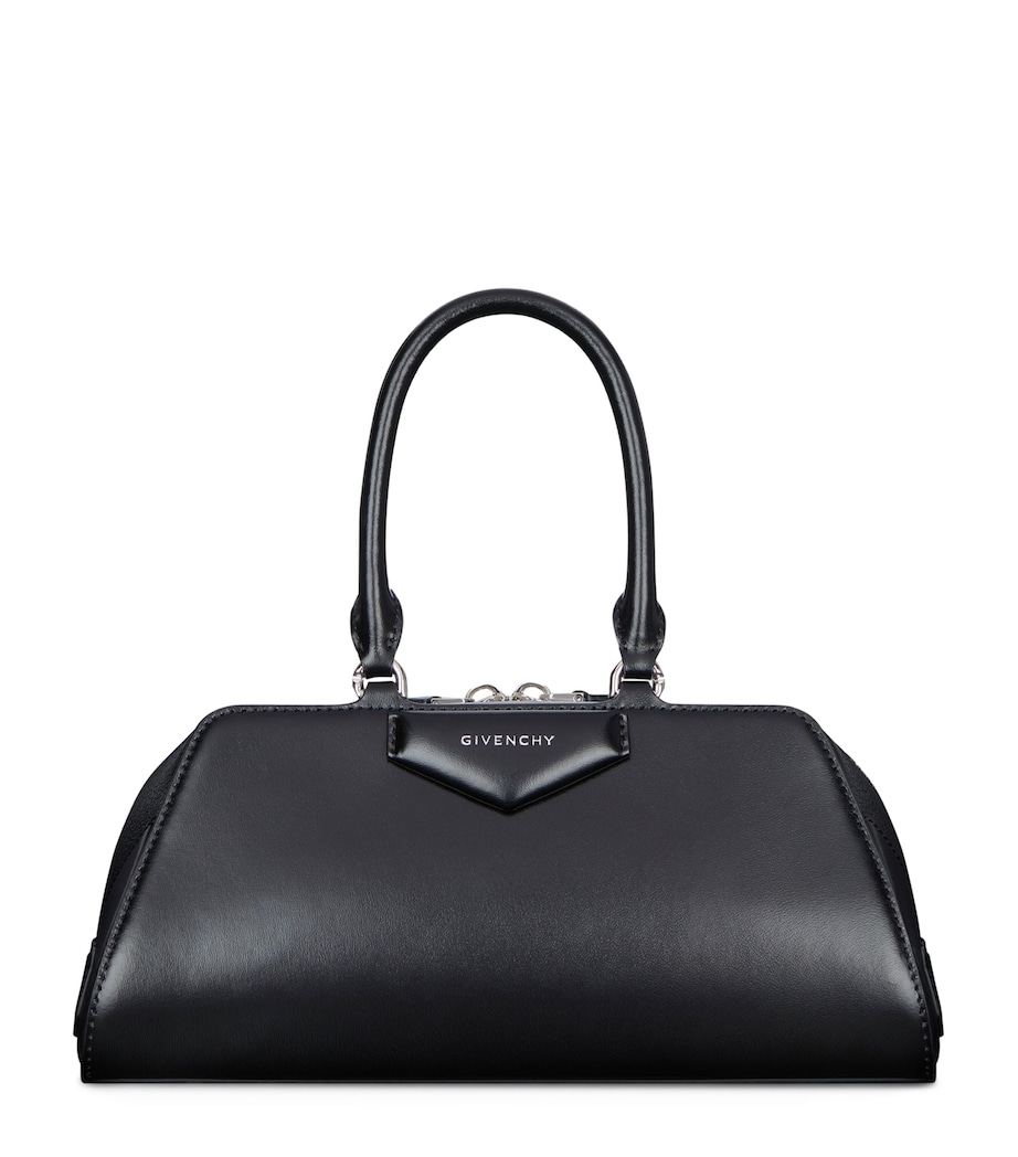 Givenchy Small Leather Antigona Cube East-West Top-Handle Bag
