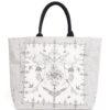 Harrods Small Cotton Logo Tote Bag - Image 1