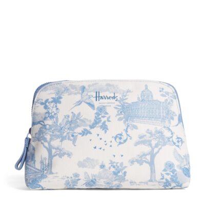 Harrods Small Cotton Logo Tote Bag - Image 2