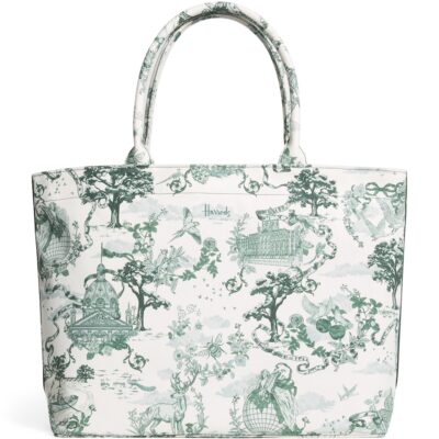 Harrods Small Embroidered Logo Tote Bag - Image 3