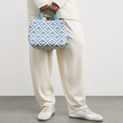 Harrods Small Geometric Tote Bag - Image 4