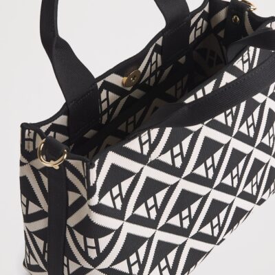 Harrods Small Geometric Tote Bag - Image 4