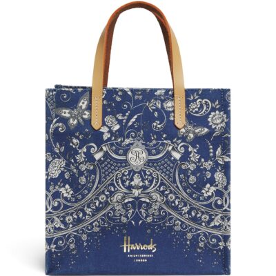 Harrods Small Gilded Butterfly Tote Bag - Image 1