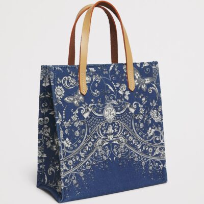 Harrods Small Gilded Butterfly Tote Bag - Image 2