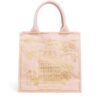 Harrods Small Gold Building Shopper Bag - Image 1