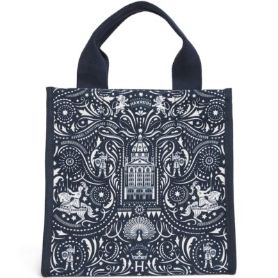 Harrods Small Knights of Brompton Tote Bag - Image 1
