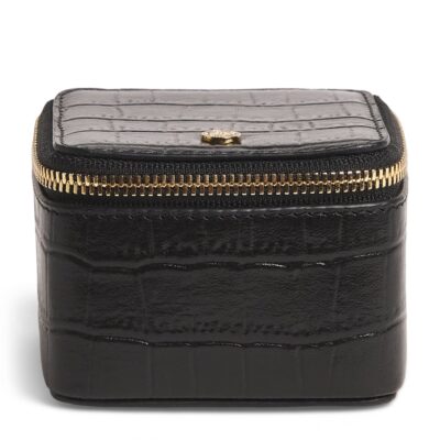 Harrods Small Leather Trinket Box - Image 1