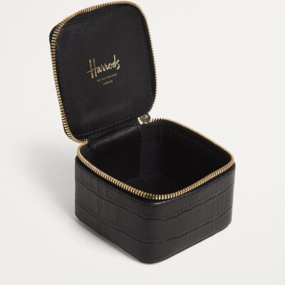Harrods Small Leather Trinket Box - Image 2