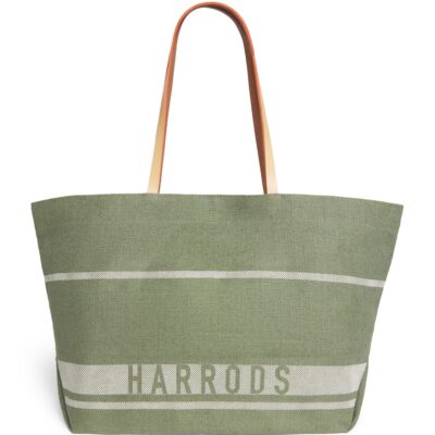 Harrods Small Logo Tote Bag - Image 2