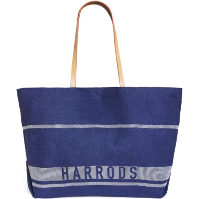 Harrods Small Logo Tote Bag - Image 2