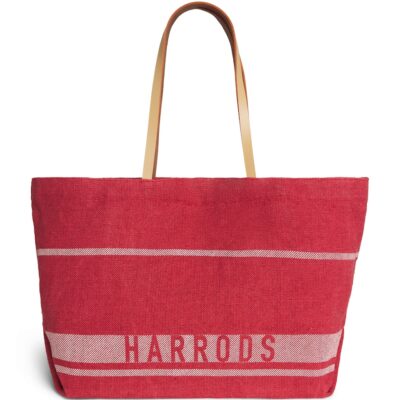 Harrods Small Logo Tote Bag - Image 4
