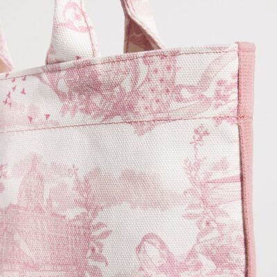 Harrods Small Toile Print Tote Bag - Image 3