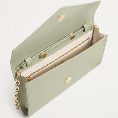 Harrods Smooth Leather Chain Wallet - Image 3