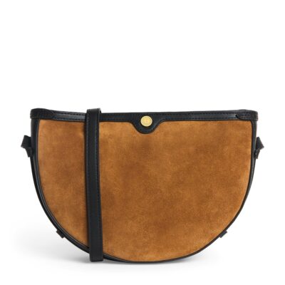 Harrods Suede Cross-Body Bag - Image 1