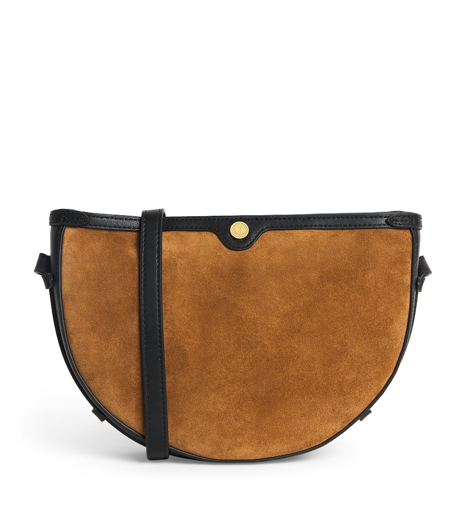 Harrods Suede Cross-Body Bag