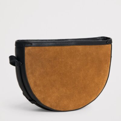 Harrods Suede Cross-Body Bag - Image 3