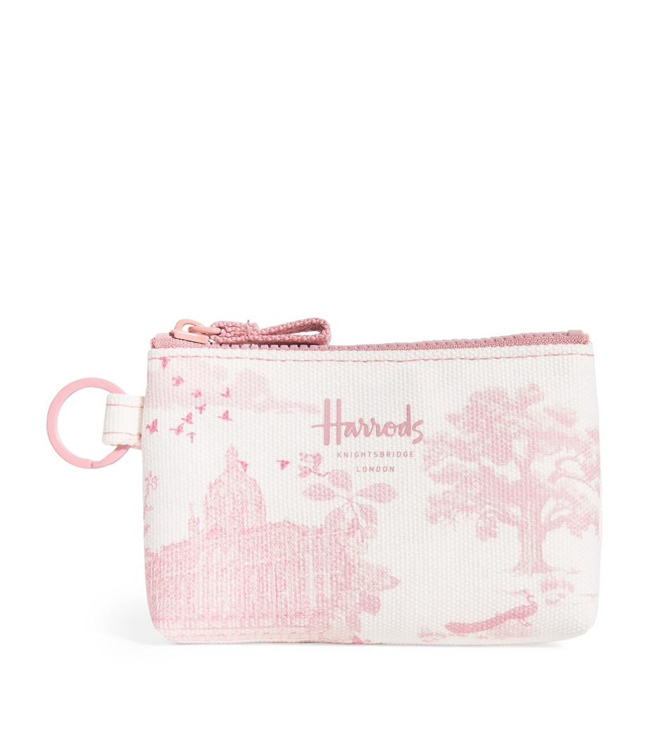Harrods Toile Coin Purse