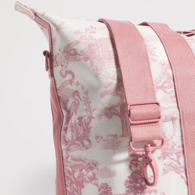 Harrods Toile Overnight Packable Bag and Pouch Set - Image 4